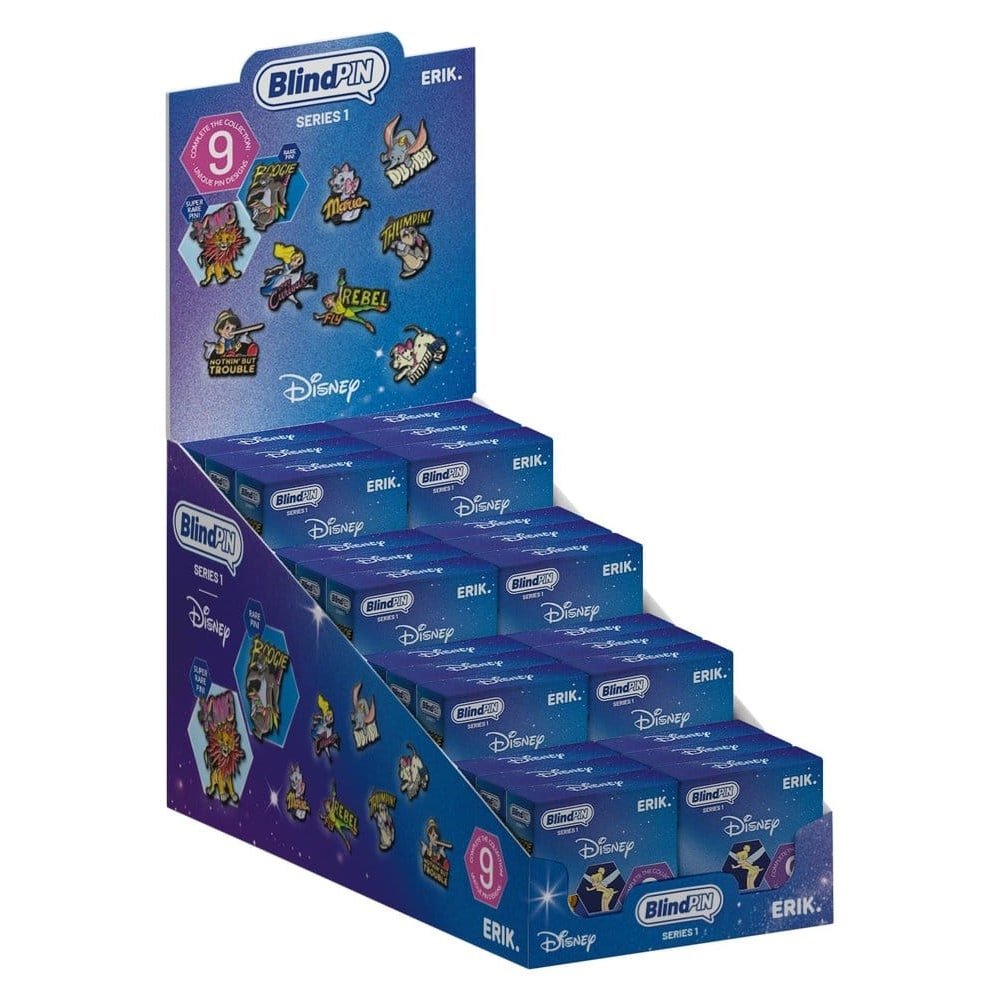 Disney Classics Pin's Série 1 Display (24)