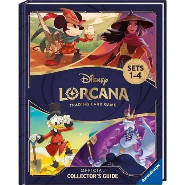 Disney Lorcana TCG livre Le Guide Officiel du Collectionneur : Sets 1-4 *ANGLAIS - Disney Lorcana
