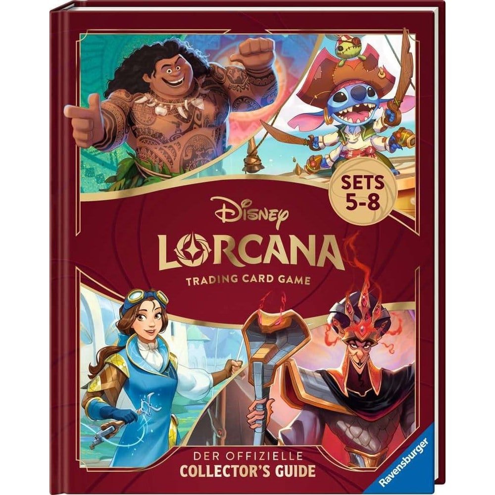 Disney Lorcana TCG livre Le Guide Officiel du Collectionneur : Sets 5-8 *ALLEMAN - Disney Lorcana