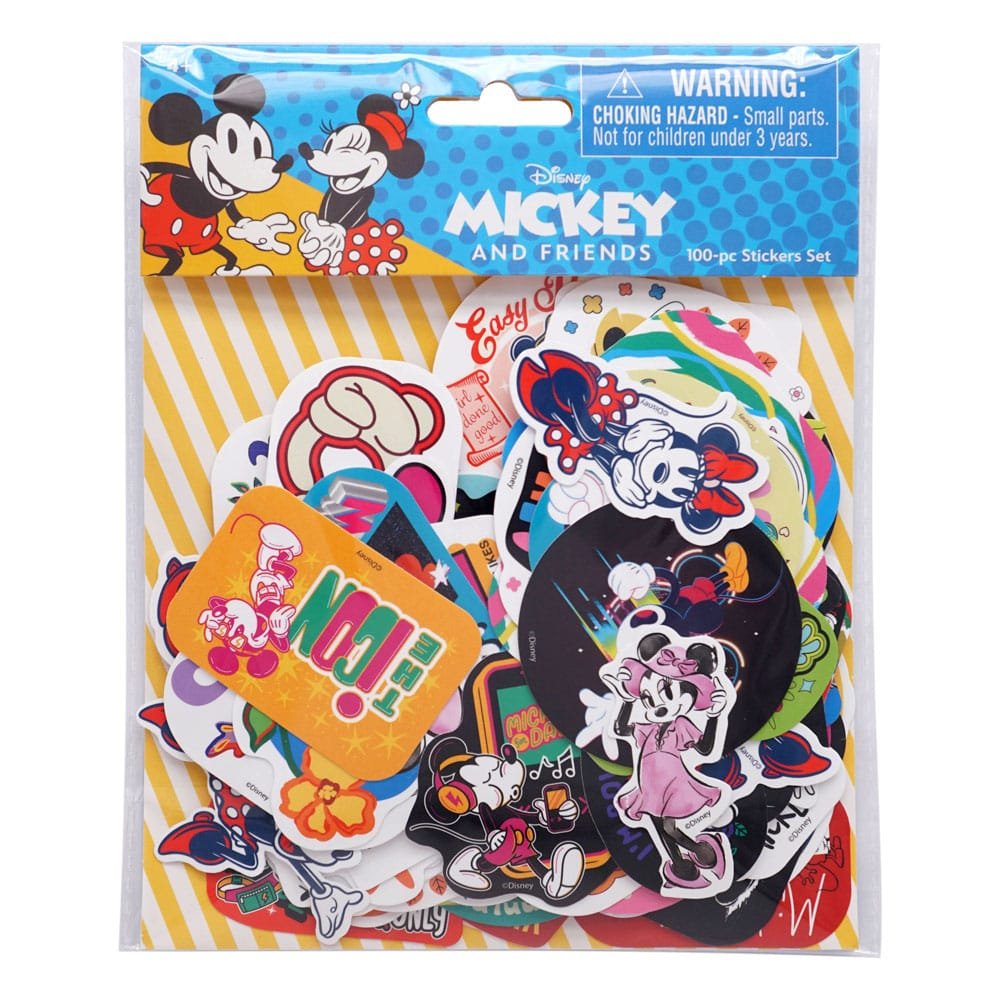 Disney pack 100 stickers Mickey & Minnie - Mickey Mouse