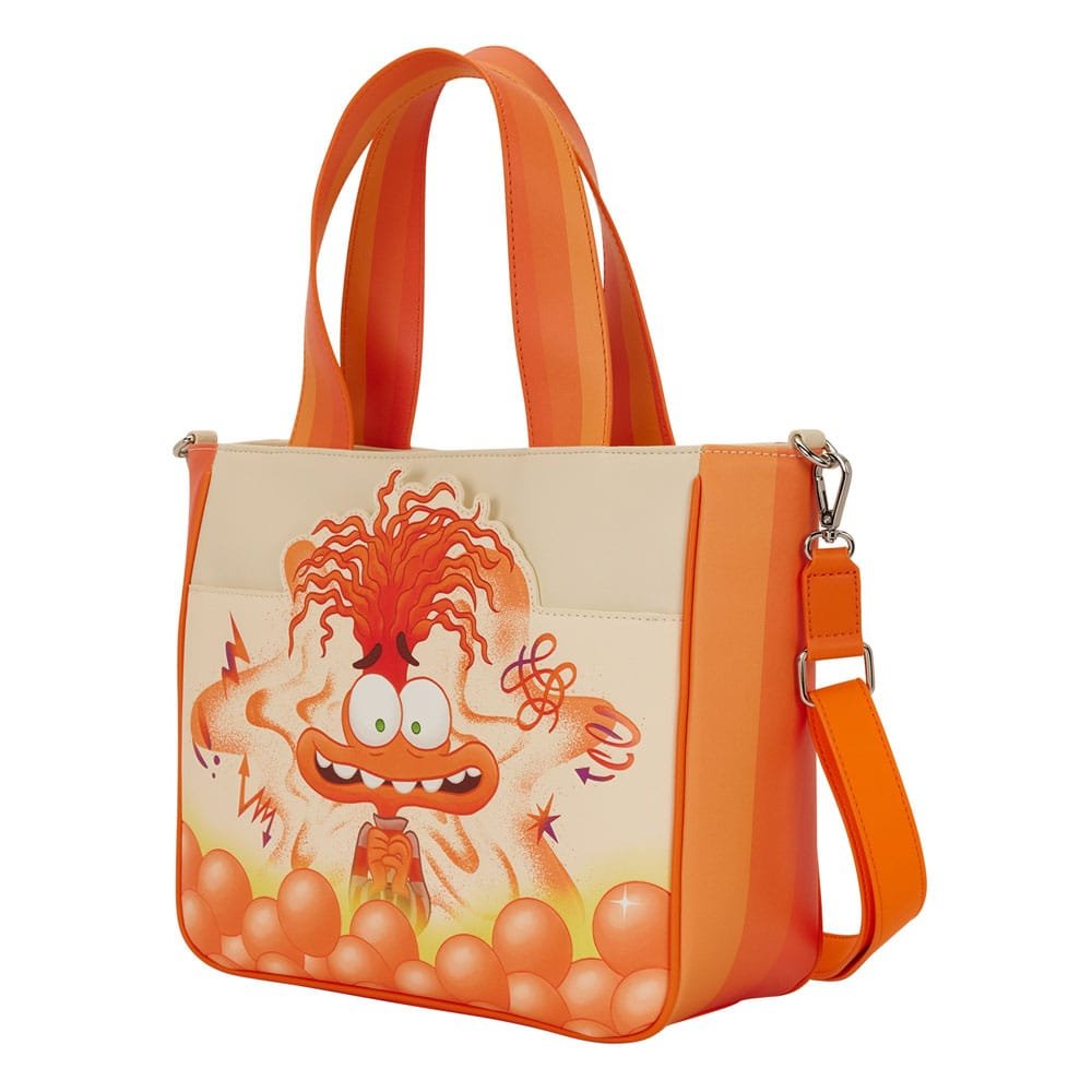 Disney/Pixar by Loungefly sac à bandoulière avec porte-monnaie Inside Out 2 Anxi - Vice Versa