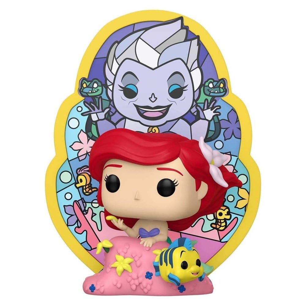 Disney POP! Deluxe Vinyl figurine Ariel(Glass) 9 cm - la-petite-sirene - Goodies