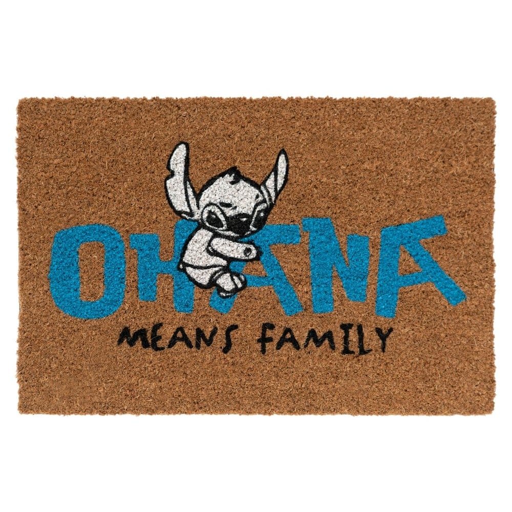 Disney Stitch paillasson Ohana 60 x 40 cm - type-tapis-de-jeu
