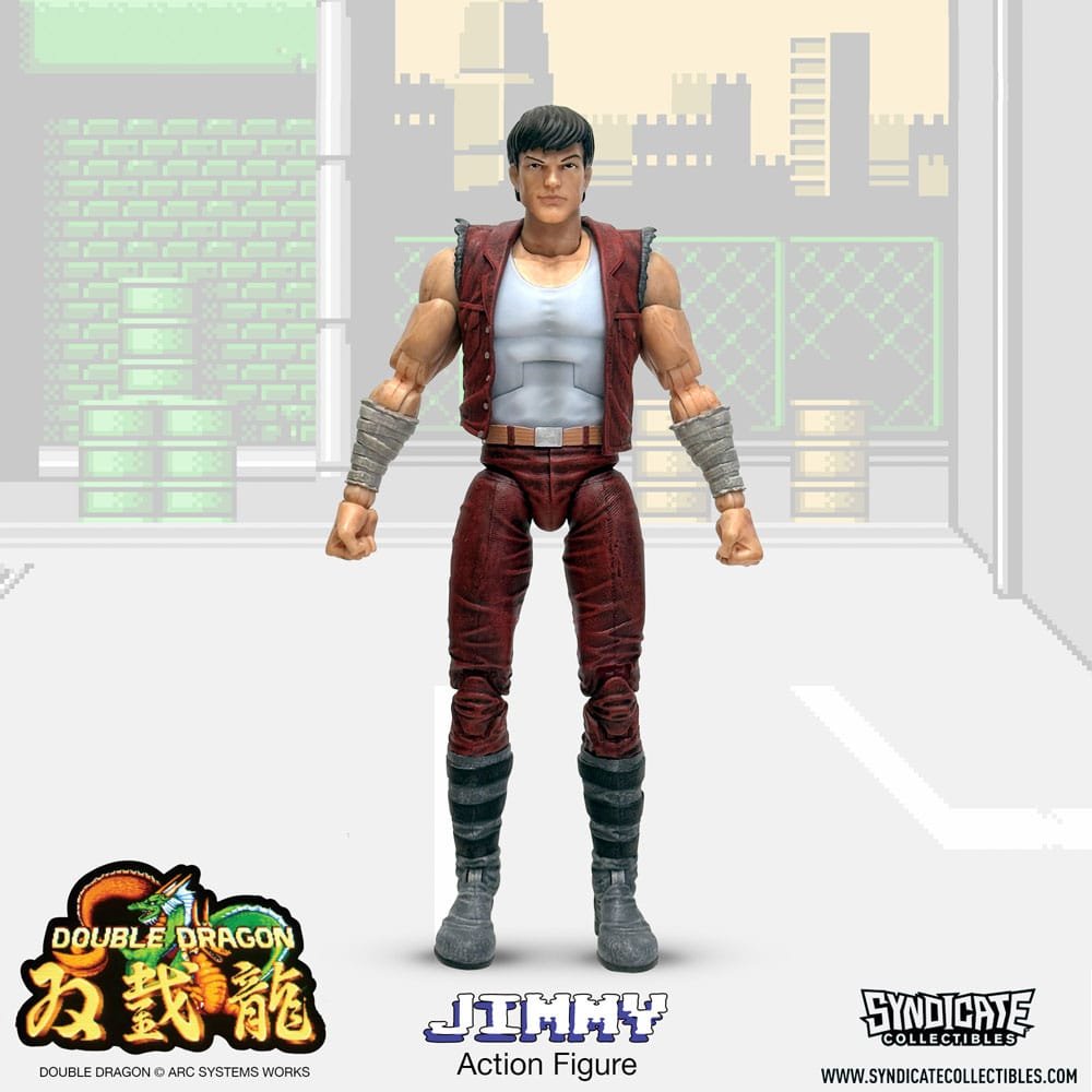 Double Dragon figurine Deluxe 1/12 Jimmy 18 cm - Double Dragon