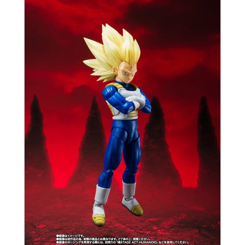 Dragon Ball Daima figurine S.H.Figuarts Super Saiyan 3 Vegeta 15 cm