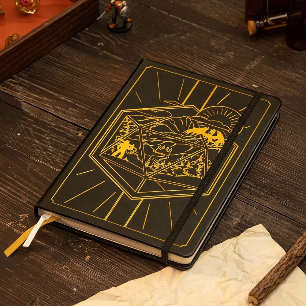 Dungeons & Dragons RPG Journal 5e Black - type-serre-livres