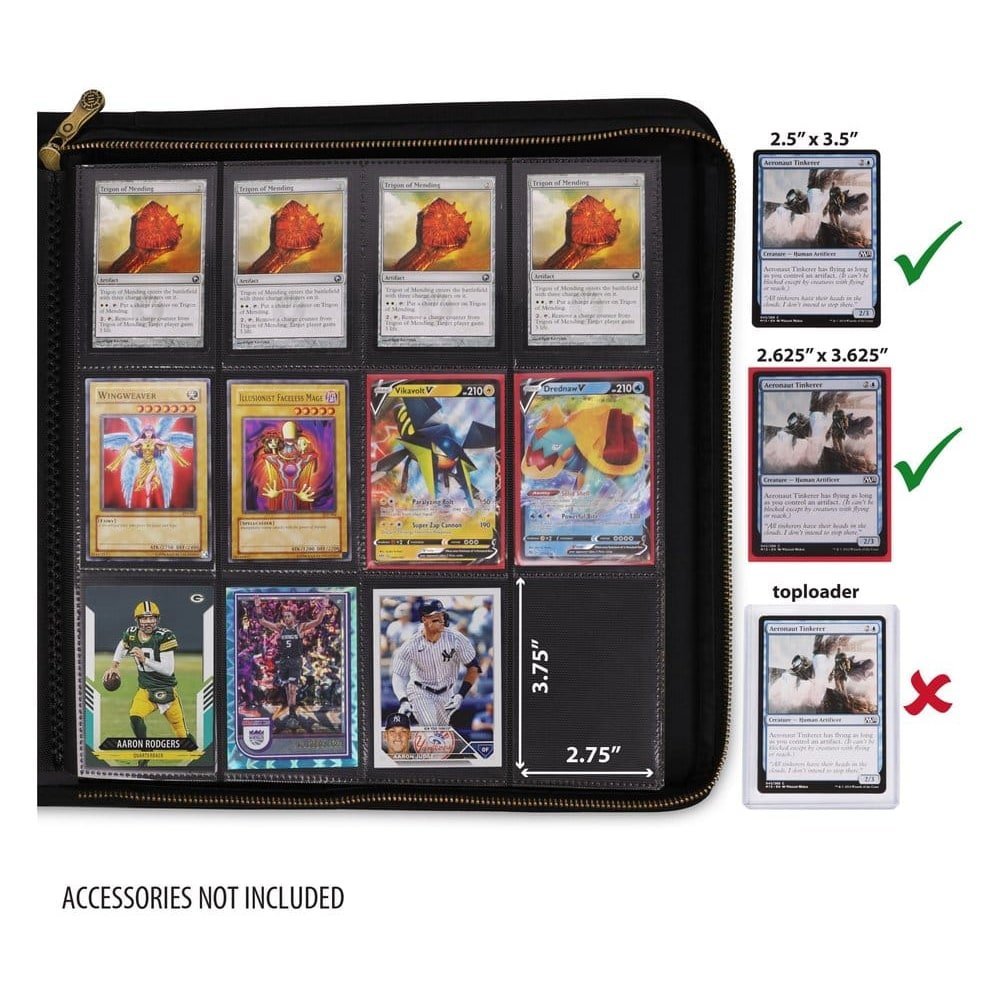 Enhance TCG Series Album pour cartes à collectionner Noir (624 cartes) - type-accessoires-pour-cartes