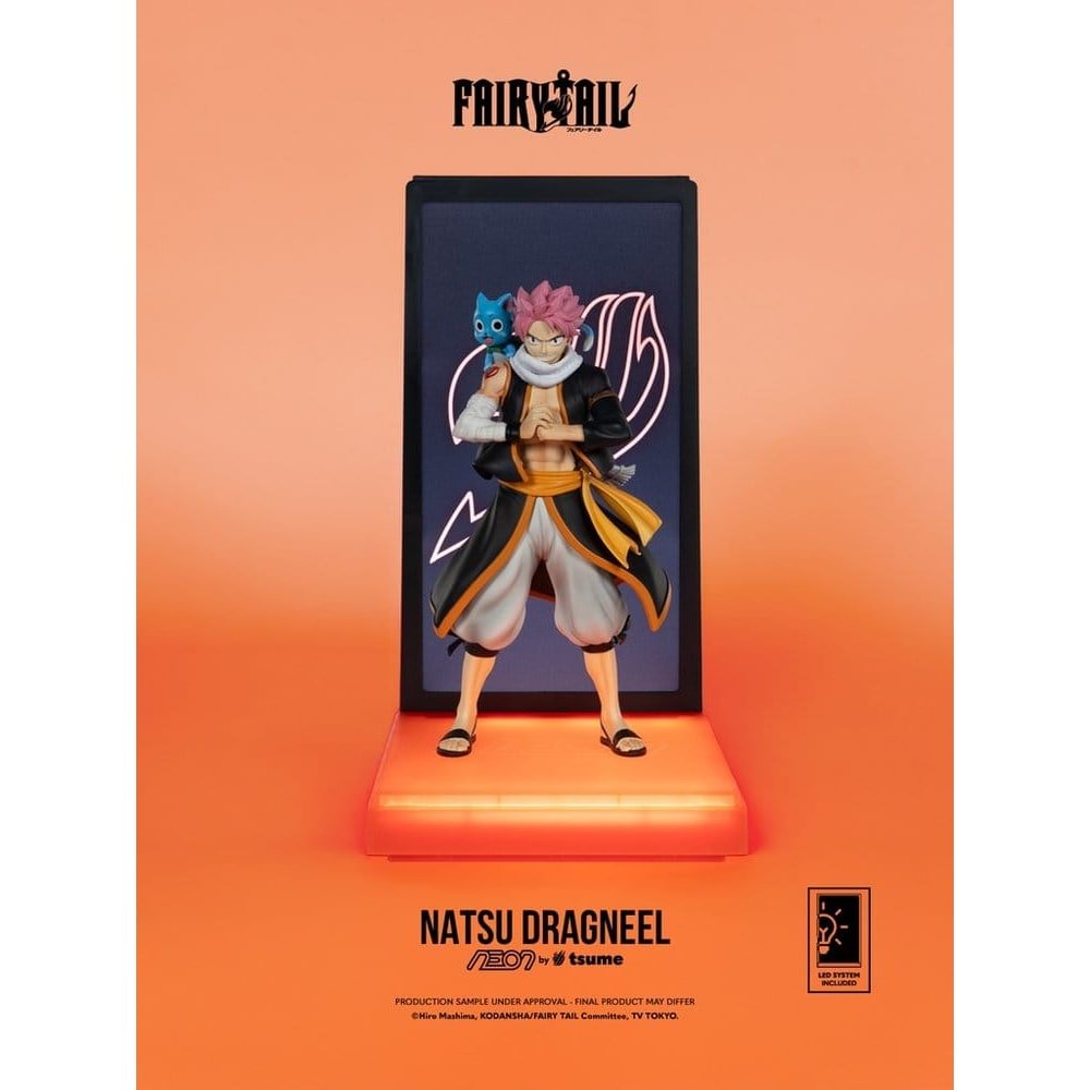 Fairy Tail Neon figurine 1/9 Natsu Dragneel 25 cm