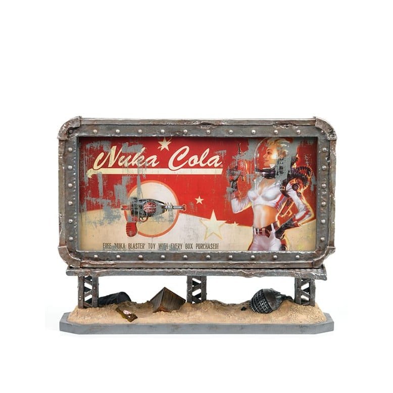 Fallout Panneau d'affichage de bureau Switchable Billboard S2 - type-plaques-metal