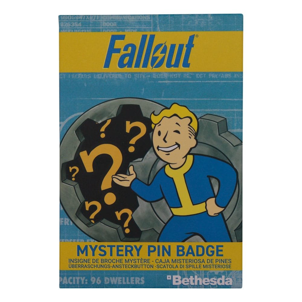 Fallout pin Mystery Pin - type-badges-broches
