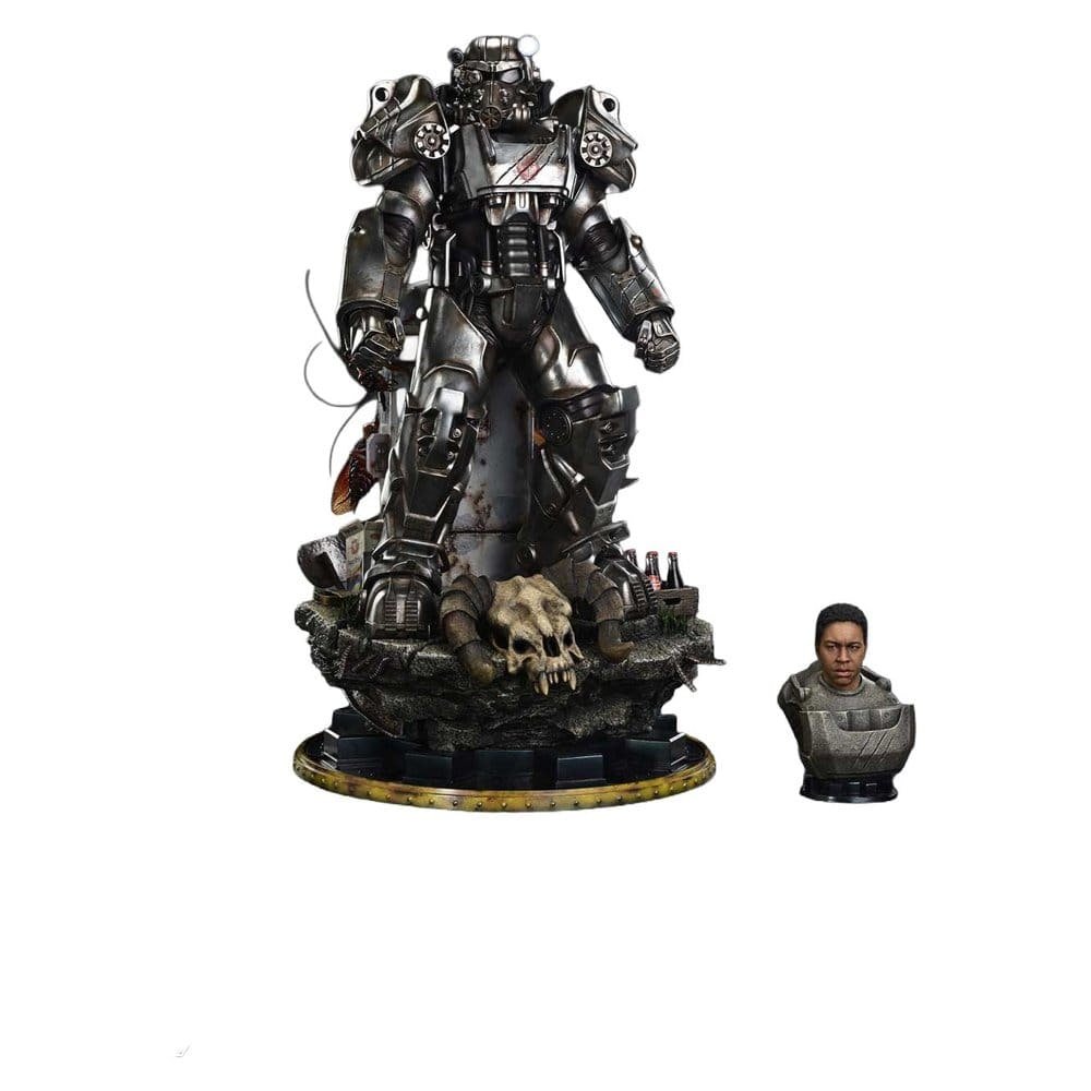 Fallout Real Elite Masterline Statue 1/4 Maximus Power Armor Deluxe Version 67 c - fallout - Goodies