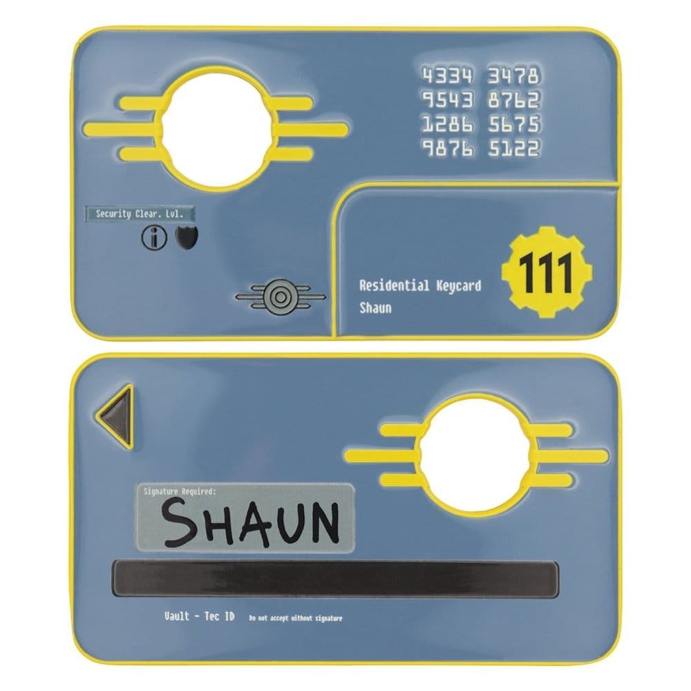 Fallout réplique Security Keycard Vault 111 Limited Edition 11 cm - type-repliques-1-1
