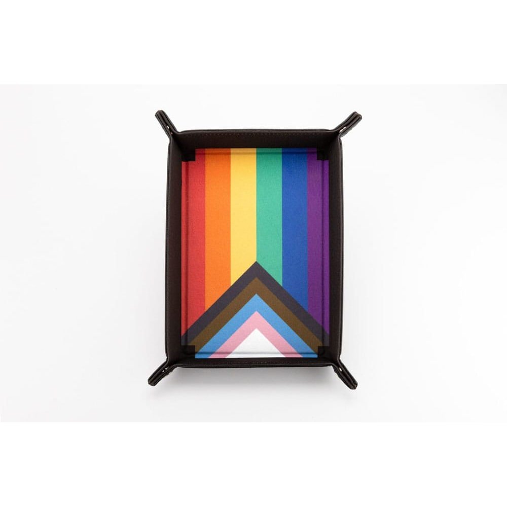FanRoll Plateau à dés pliant Pride Rainbow Flag - Pride