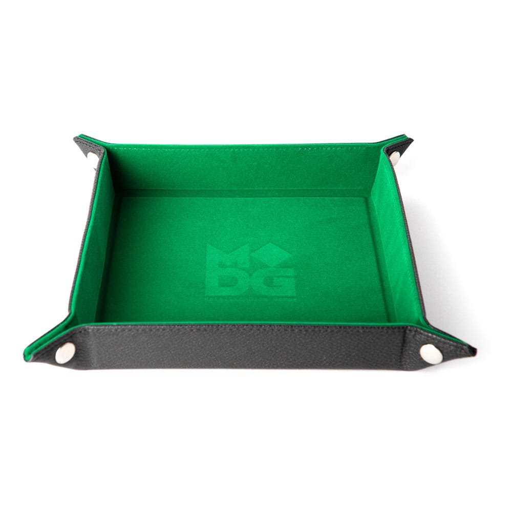 FanRoll Plateau à dés pliant Velvet Green - FanRoll
