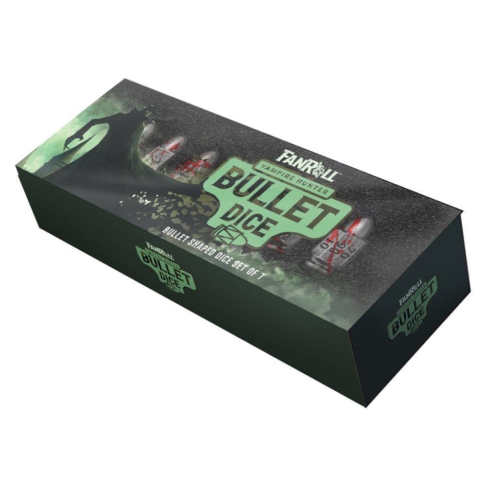 FanRoll Resin Bullet Poly pack dés Vampire Hunter (7)