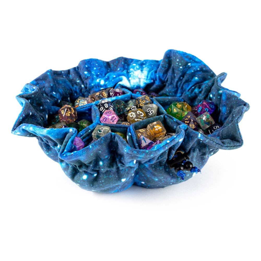 FanRoll Sac à dés avec compartiments Velvet Galaxy