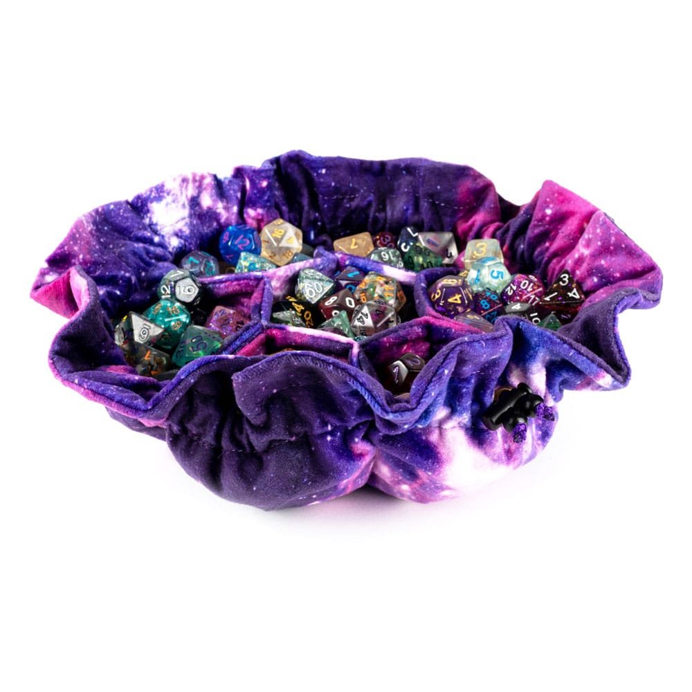 FanRoll Sac à dés avec compartiments Velvet Nebula