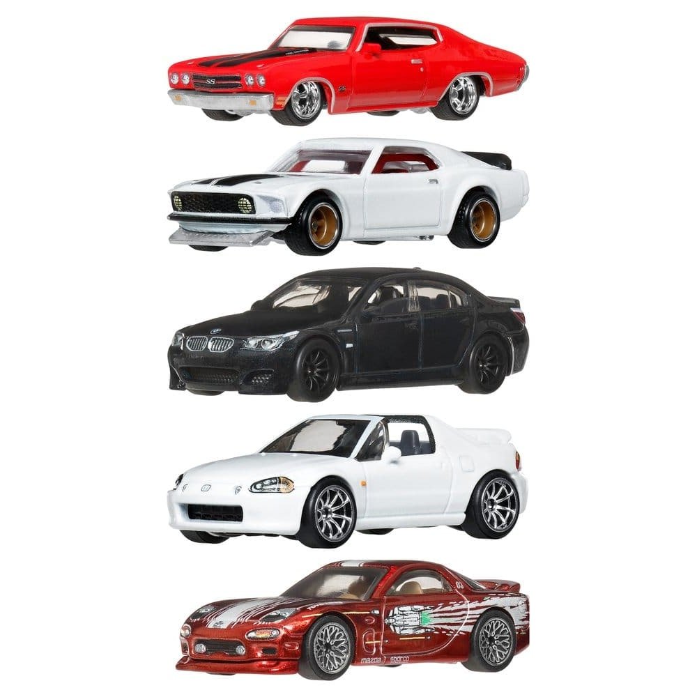 Fast & Furious Hot Wheels Premium assortiment véhicules Die-Cast 1/64 979P (10) - cat-jouets-vehicules