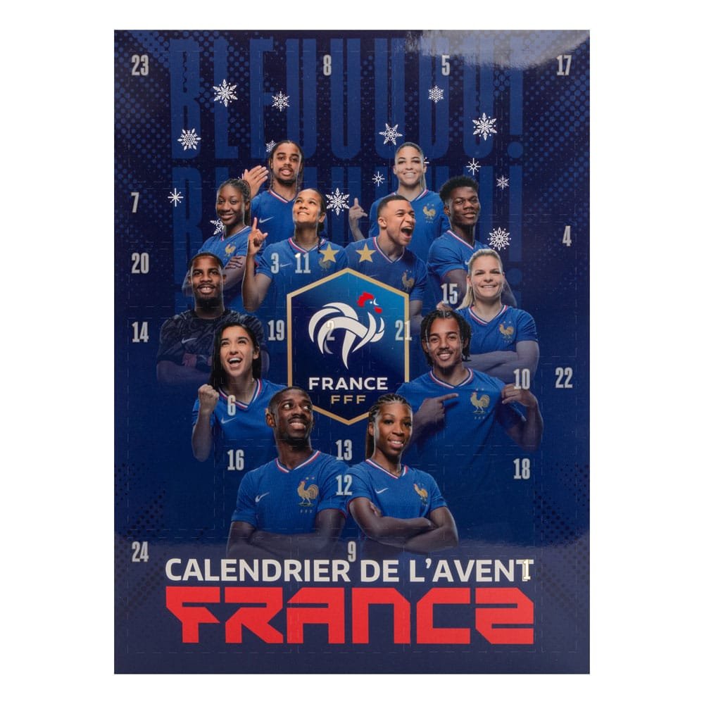 Fédération Française de Football calendrier de l'avent 2025 - type-calendriers
