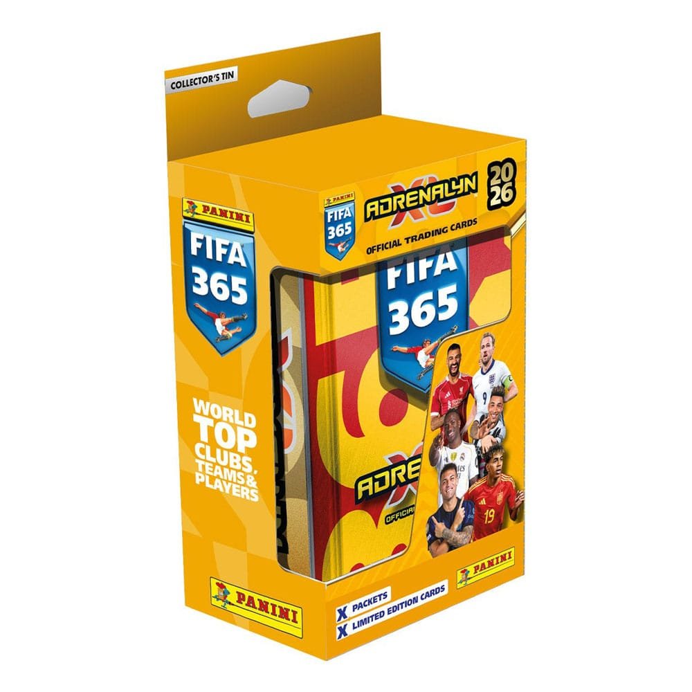 FIFA 365 Adrenalyn XL 2026 cartes à collectionner présentoir Classic Tin - Cartes à collectionner