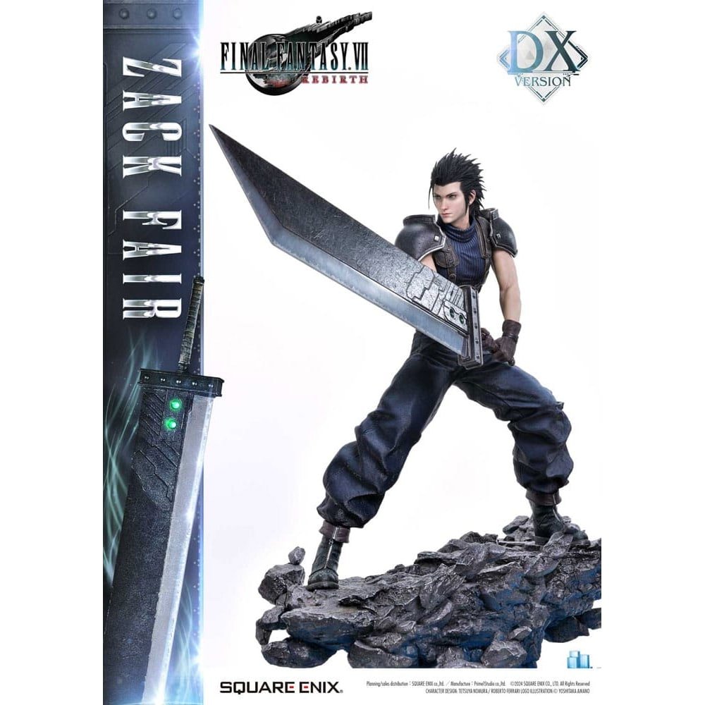 Final Fantasy VII Rebirth statuette 1/4 Zack Fair Deluxe Ver. 57 cm
