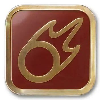 Final Fantasy XIV badge de job Icon Black Mage