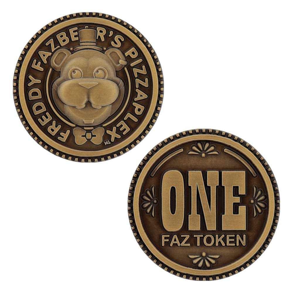 Five Nights at Freddy´s pièce de collection One Faz Token Limited Edition - type-pieces-de-monnaie