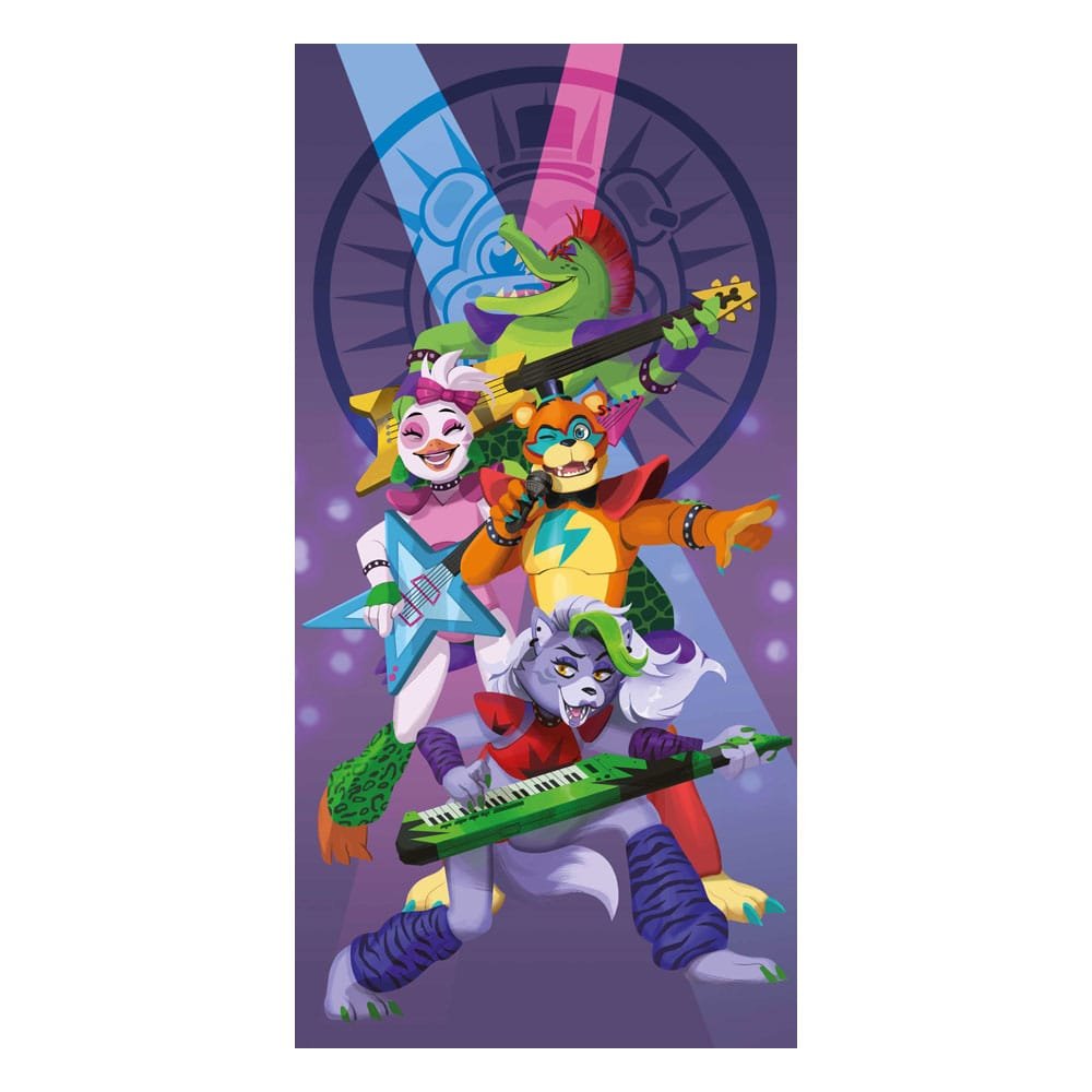 Five nights at Freddy´s serviette de bain 140 x 70 cm - type-serviettes-de-bain