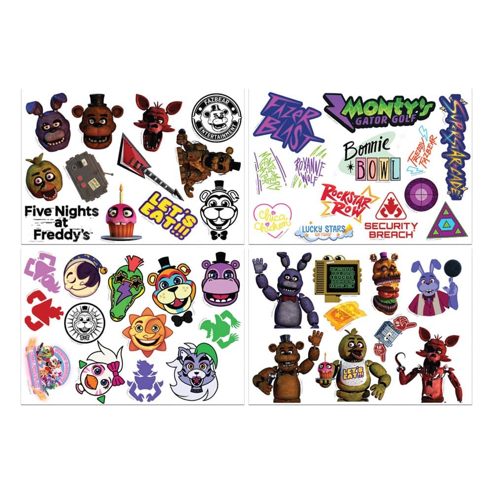 Five Nights at Freddy's stickers tech - type-patches-stickers