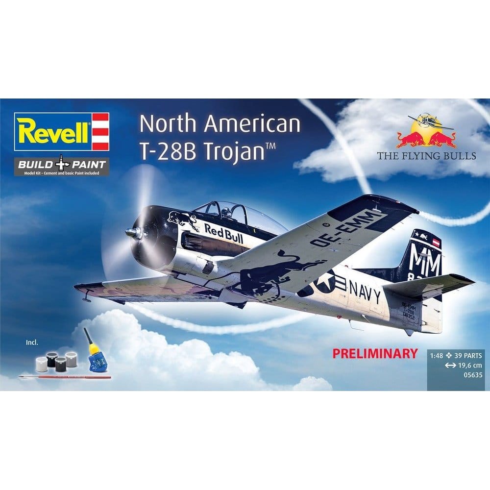 Flying Bulls Revell coffret cadeau T-28B Trojan - formule-1 - Goodies