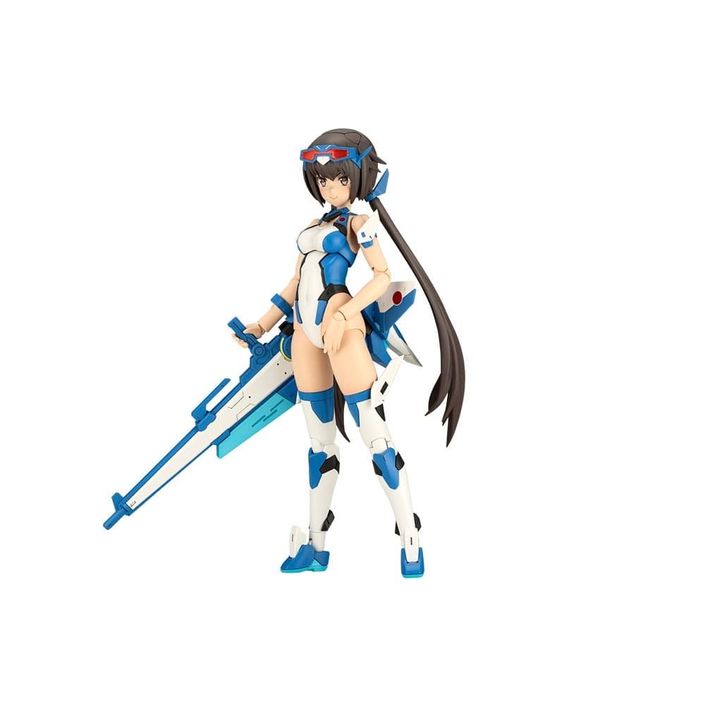 Frame Arms Girl figurine Plastic Model Kit Stylet Swimsuit Blue Impulse Color Ve - Frame Arms