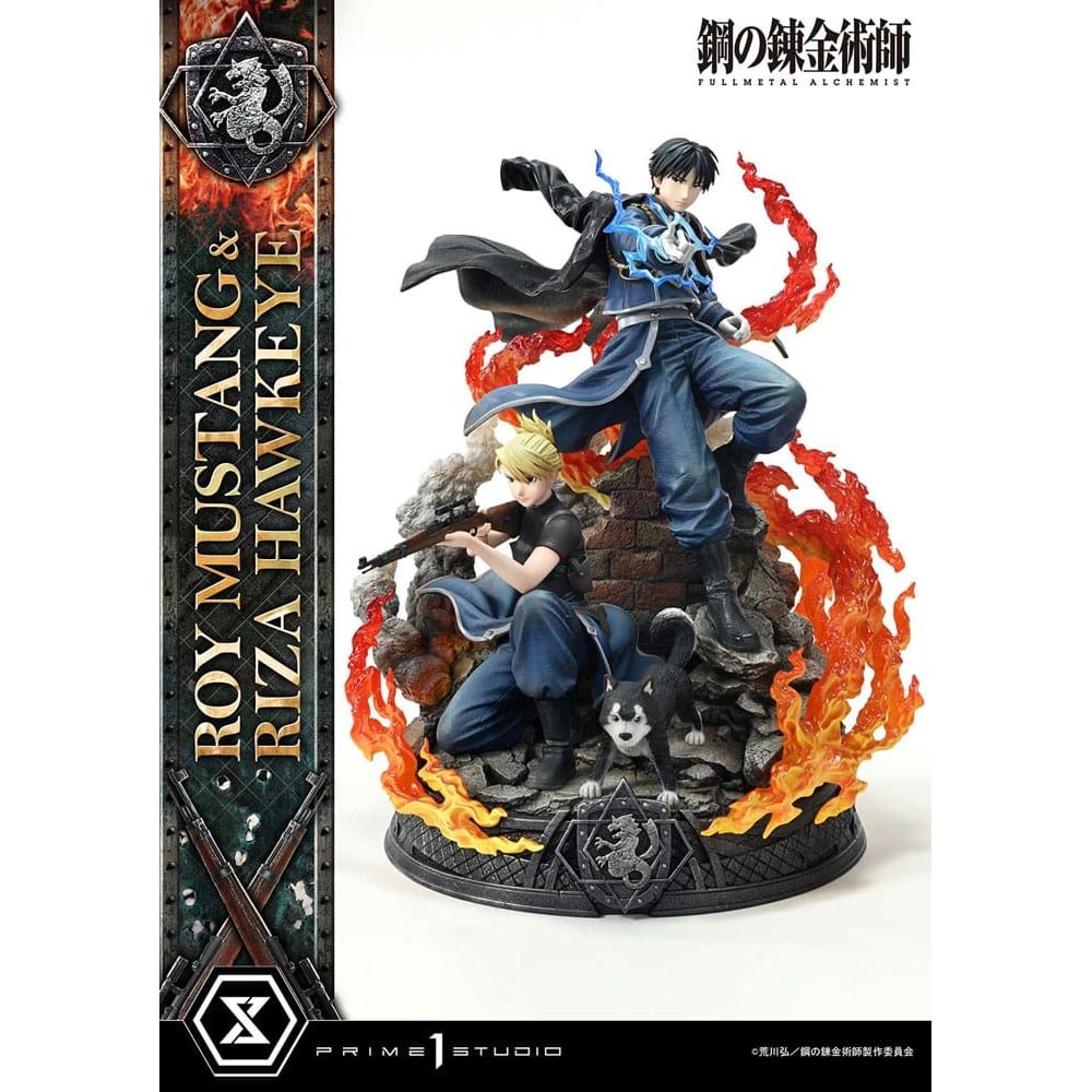 Fullmetal Alchemist statuette Concept Masterline 1/6 Roy Mustang & Riza Hawkeye - full-metal-alchemist - Goodies