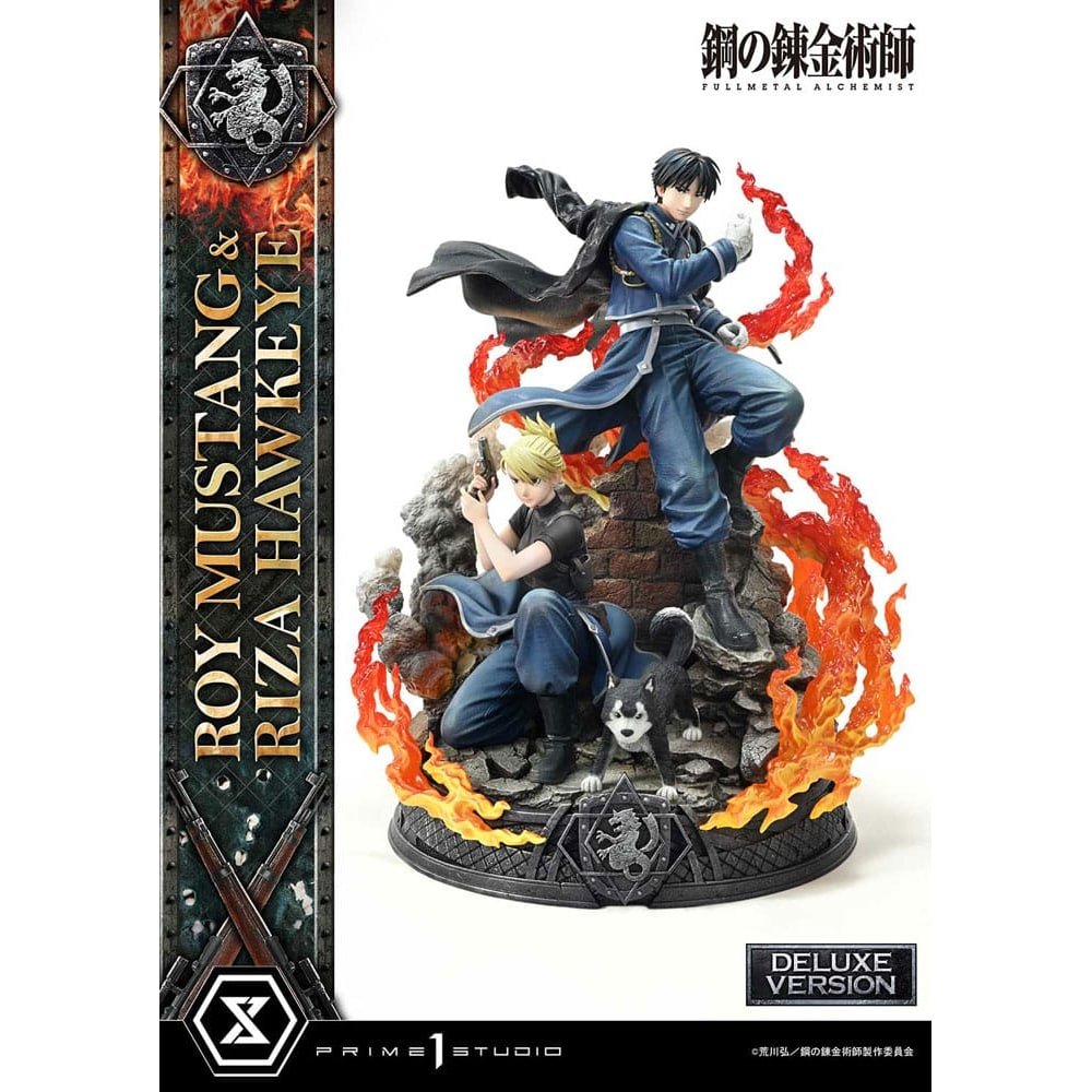 Fullmetal Alchemist statuette Concept Masterline 1/6 Roy Mustang & Riza Hawkeye - full-metal-alchemist - Goodies