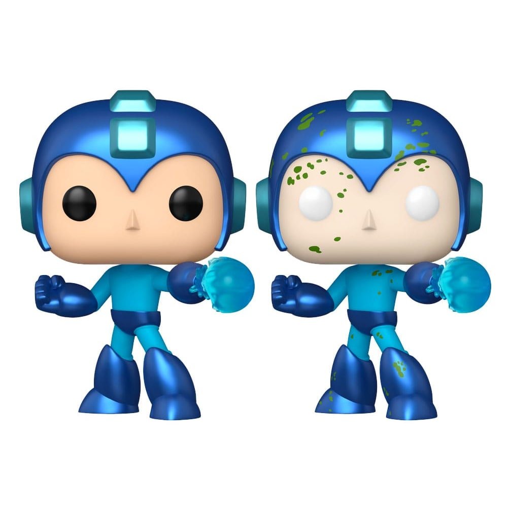 Funko Fusion assortiment POP! Games Vinyl figurines Mega Man w/CH 9 cm (6) - Funko Fusion