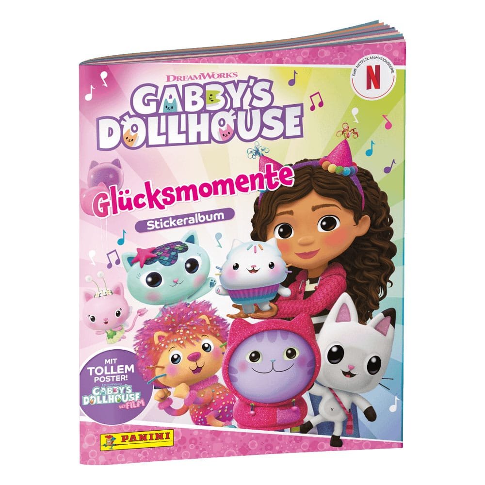 Gabby et la Maison magique des moments heureux album pour stickers *ALLEMAND* - type-album-stickers