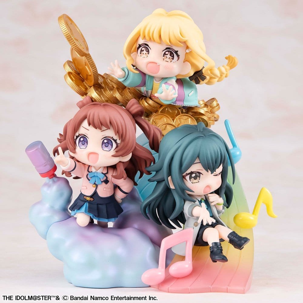 Gakuen Idolmaster figurine PVC FigUnity 10 cm (with gift) - Idolmaster