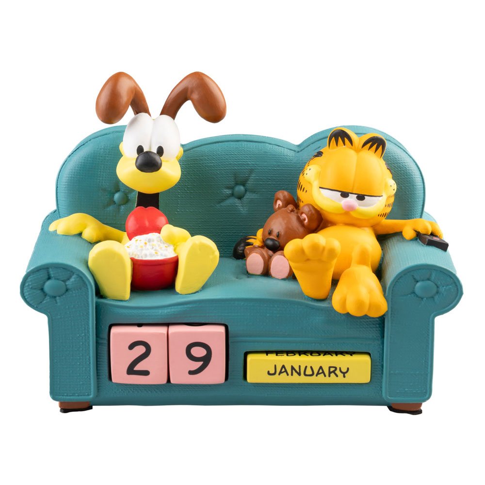Garfield Calendrier perpétuel 3D - cat-papeterie-coloriage