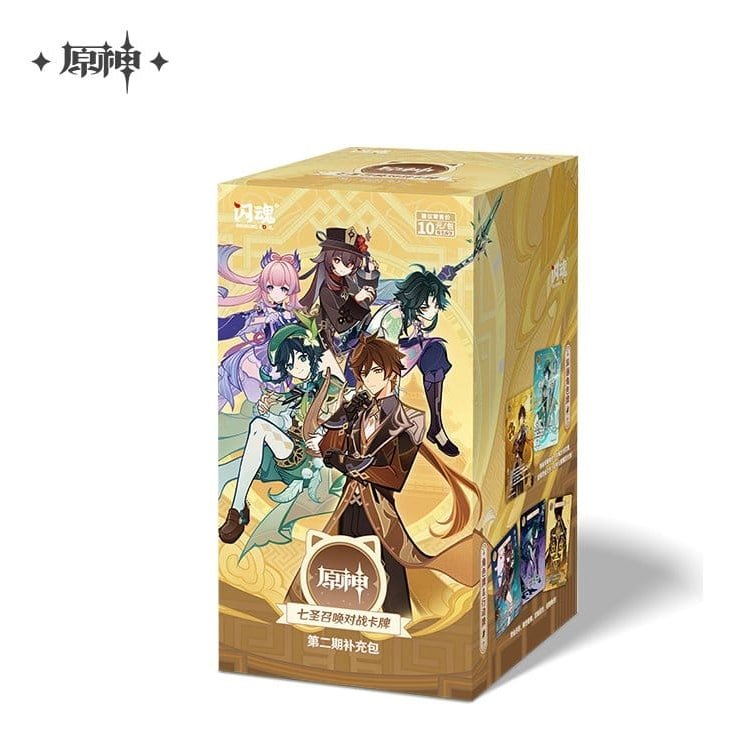 Genshin Impact Blind Box présentoir jeu de cartes à collectionner Series 2 (18) - Cartes à collectionner