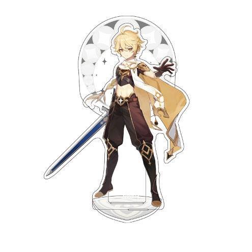 Genshin Impact figurine acrylique Traveler Theme Series Character Traveler Aethe