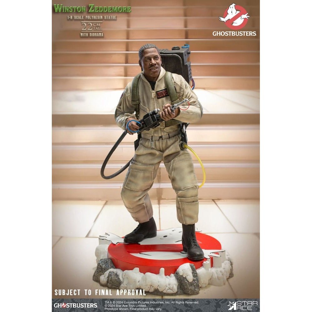 Ghostbusters statuette 1/8 Winston Zeddemore 22 cm