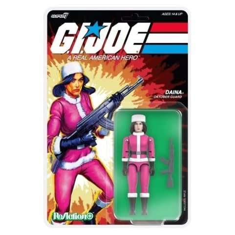 GI Joe Wave 07 figurine ReAction+ Daina (Cartoon) 10 cm