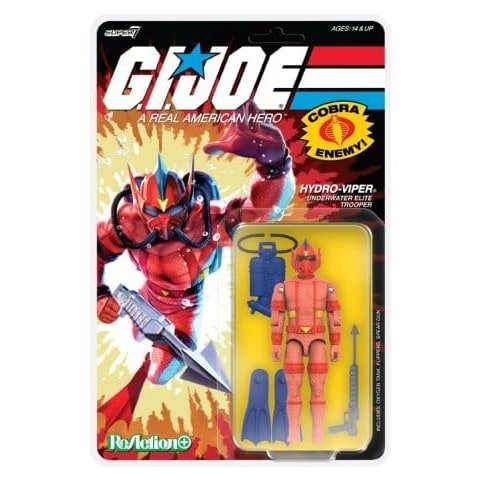 GI Joe Wave 07 figurine ReAction+ Hydro Viper (Comic) 10 cm