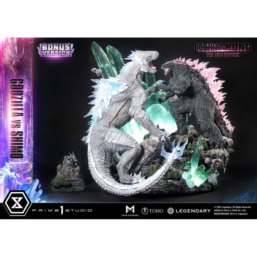 Godzilla x Kong: The New Empire statuette Ultimate Diorama Masterline Series God - Godzilla