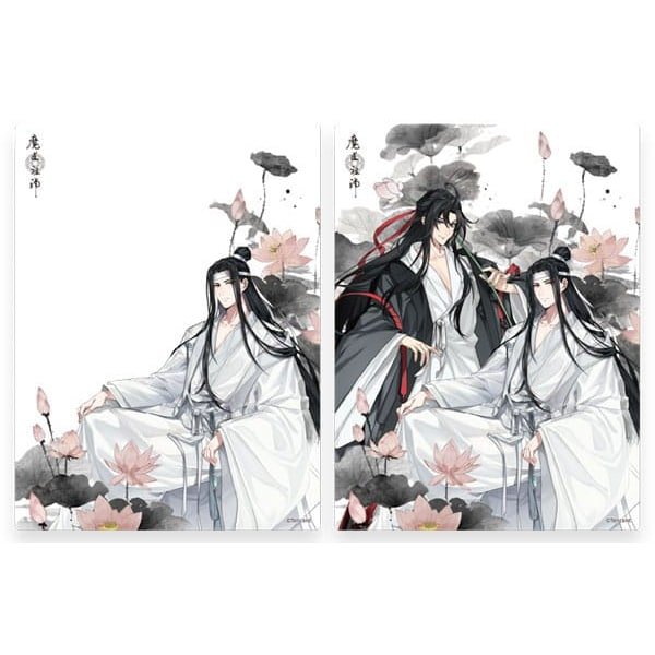 Grandmaster of Demonic Cultivation carte effet 3D Wei Wuxian & Lan Wangji 12 x 1 - grandmaster-of-demonic-cultivation - Goodies