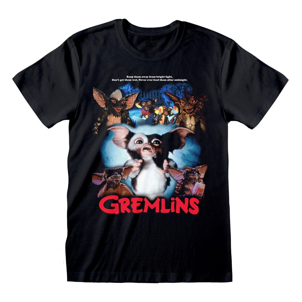 Gremlins T-Shirt Retro Poster Style (L)