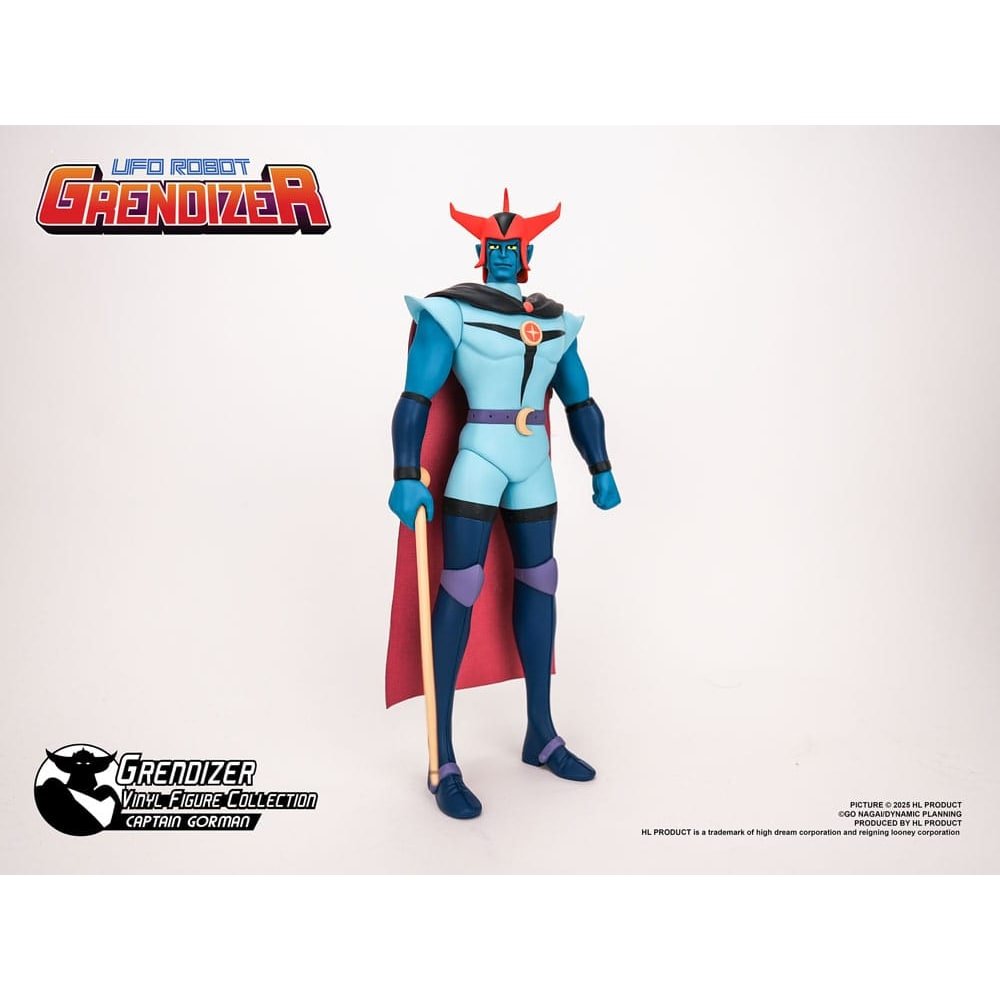 Grendizer figurine vinyle Captain Gorman 25 cm