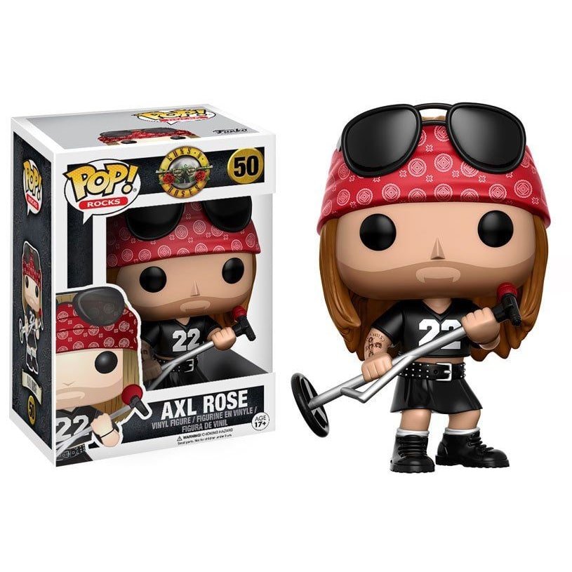 Guns N´ Roses POP! Rocks Vinyl Figurine Axl Rose 9 cm - Guns N`Roses
