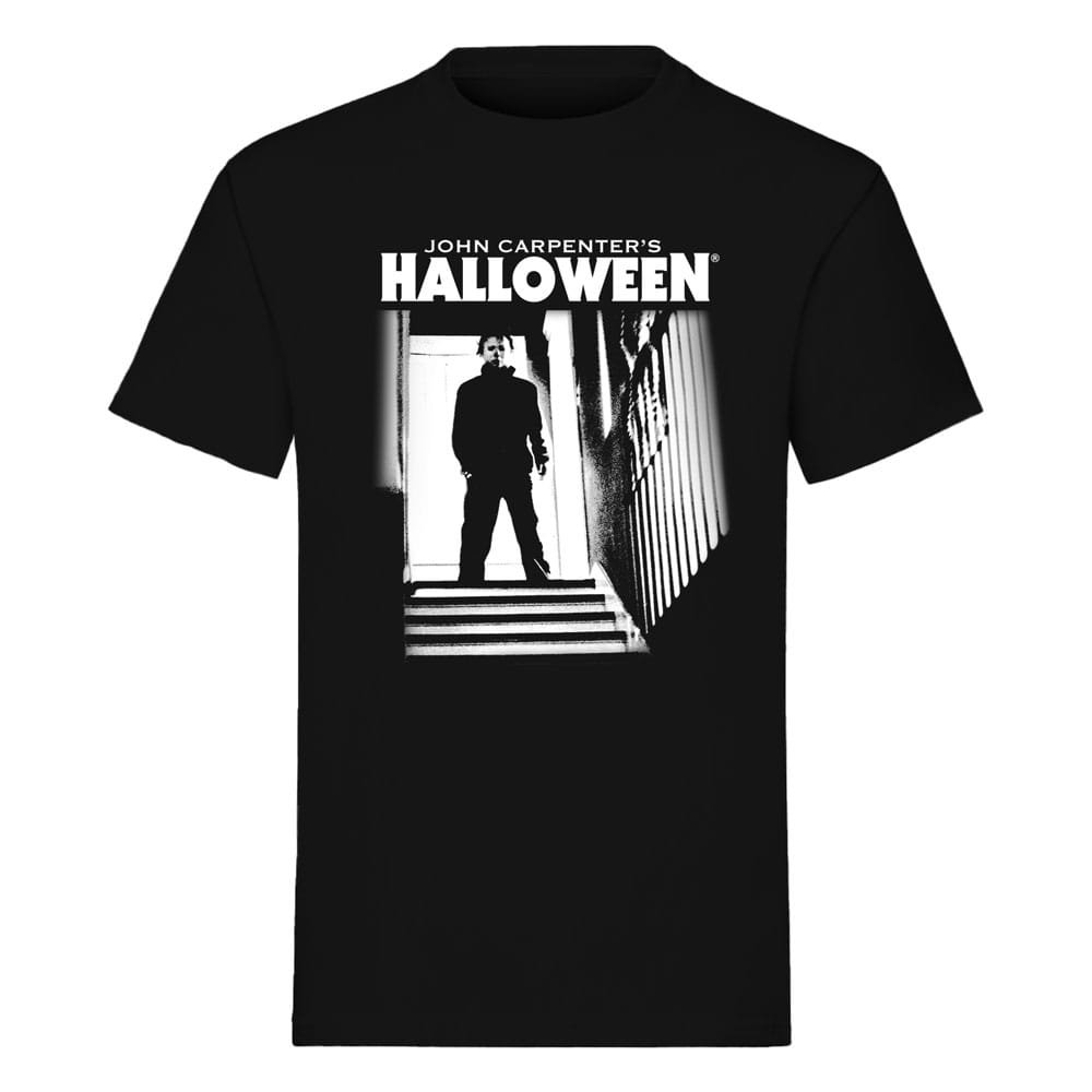 Halloween T-Shirt Stairs