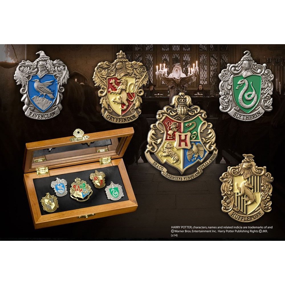 Harry Potter collection de pins Maisons de Poudlard