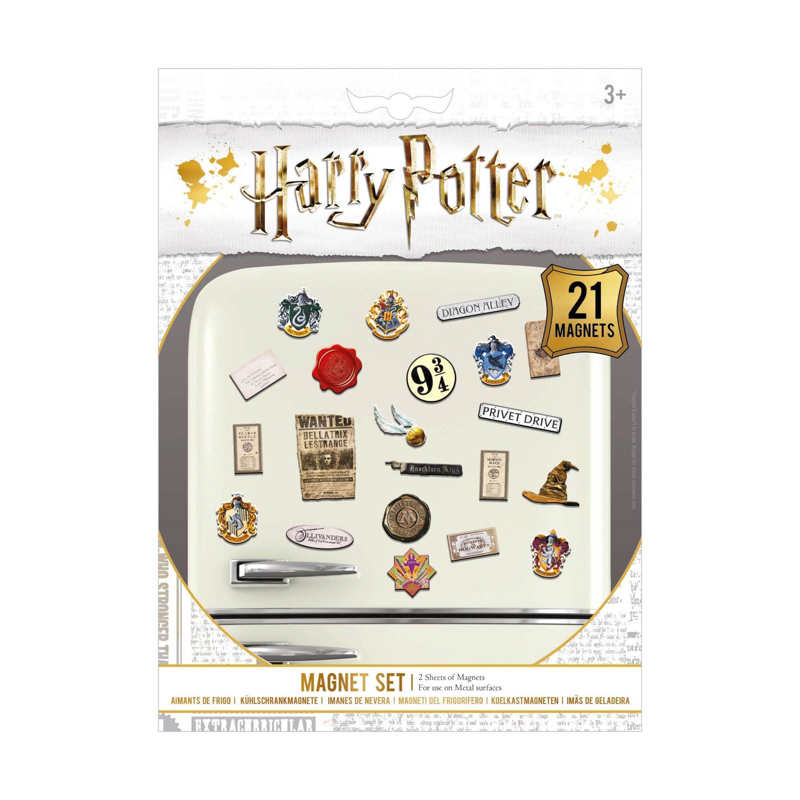 Harry Potter pack aimants Wizardry